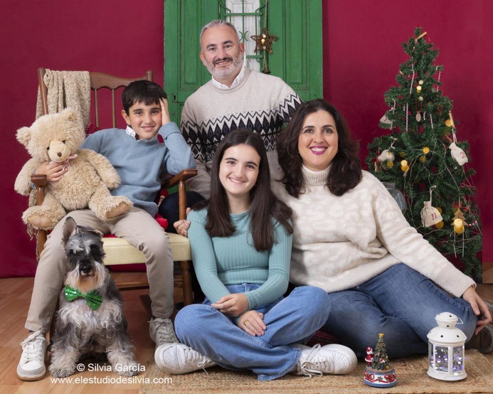 fotos de familia Madrid, fotografía Navidad