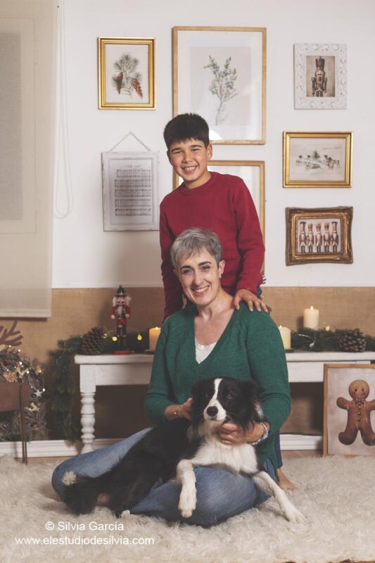 xmas time, fotos con mascota
