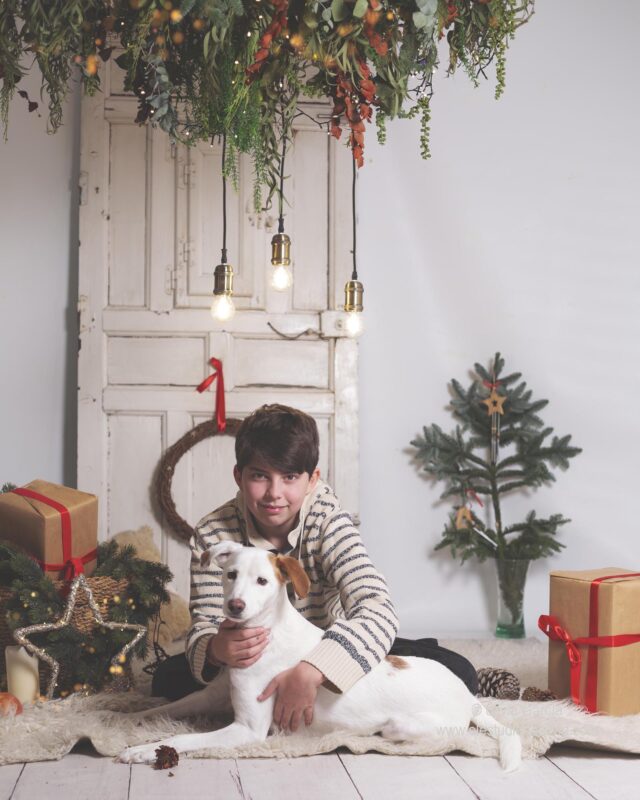 fotos con mascota navidad