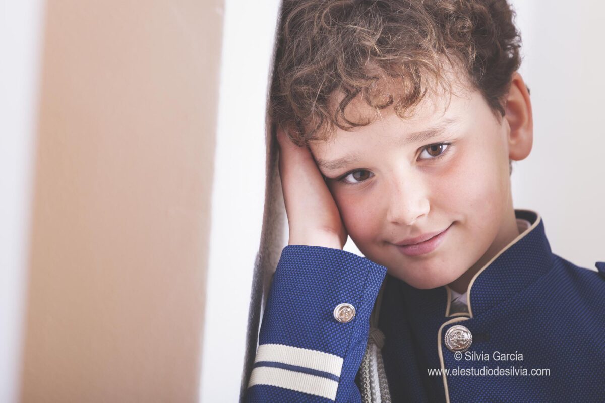 Primera Comunión, fotos de comunión en el estudio, Moralzarzal